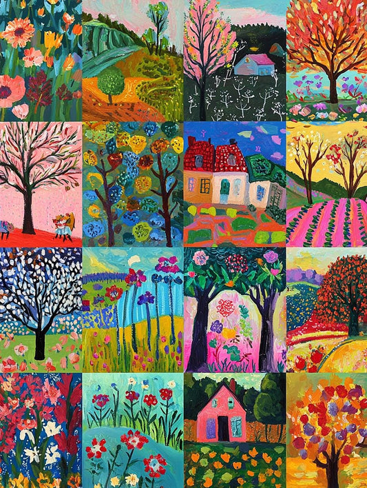Claude Monet style