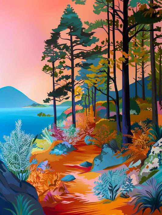 Lakeside Scene