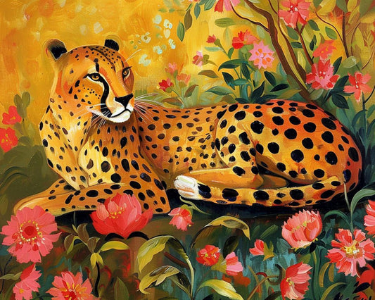 Cheetah Art Design