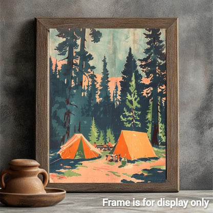Camping In Nature