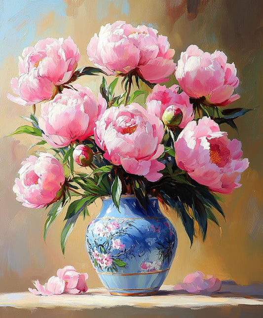 Classic Pink Peonies Flower