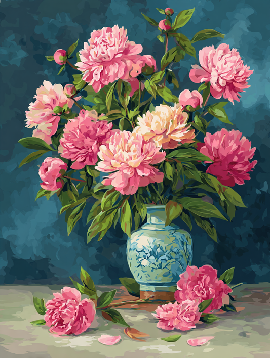 Classic Pink Peonies Flower