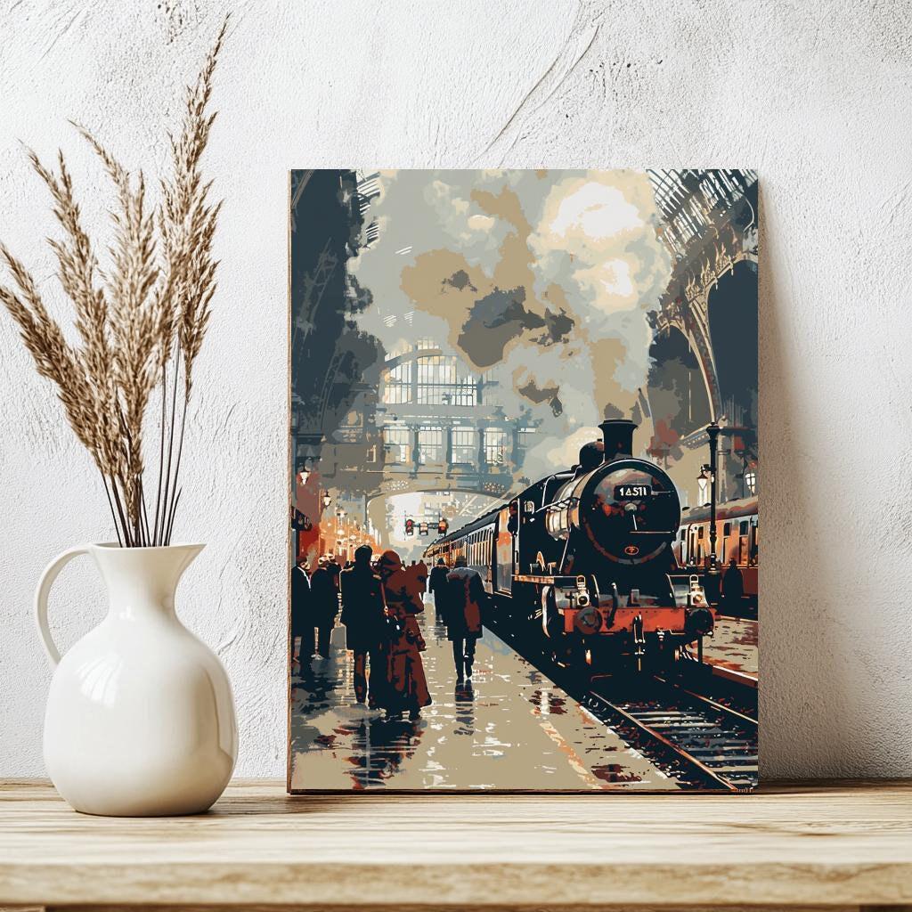 Vintage Train Station