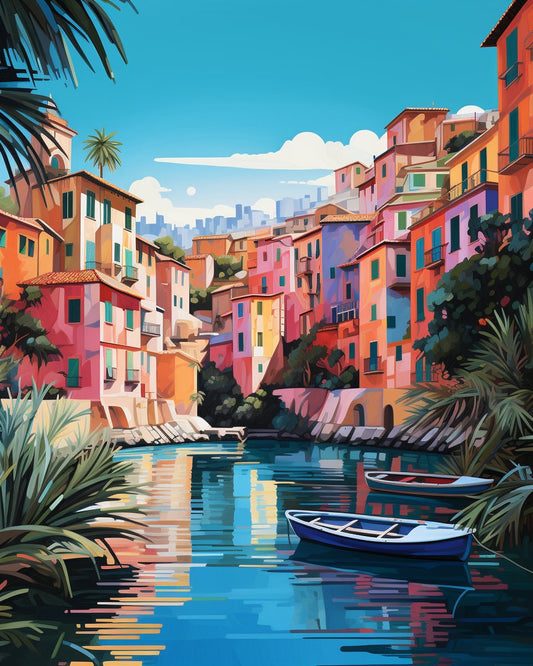 Mediterranean Coast Landscape
