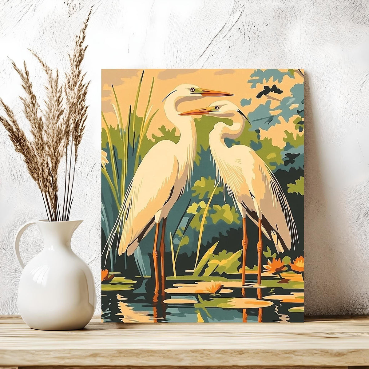 Vintage Heron