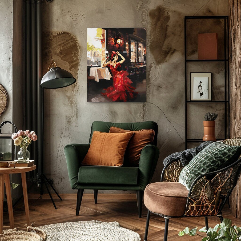 Paint By Numbers Kit – Acrylic Paint Set With Artist Grade Canvas & Brushes