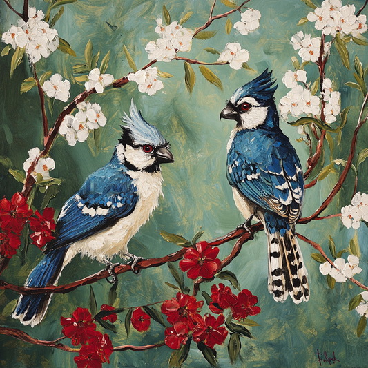 Blue Jay Painting Kit