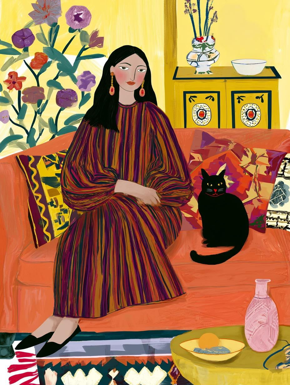 The Bohemian Cat Lady