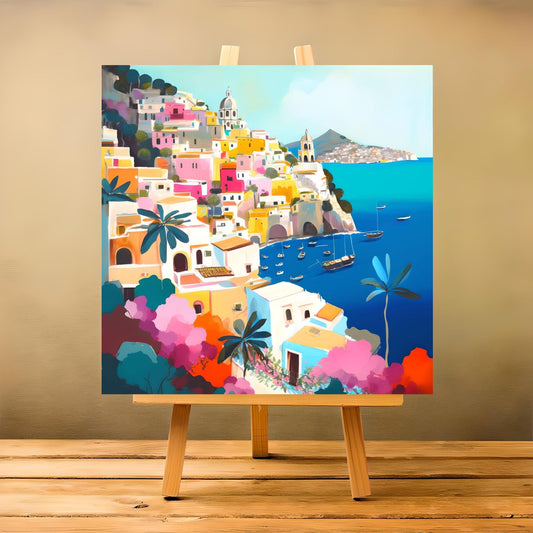 Amalfi Coast Landscape Italy