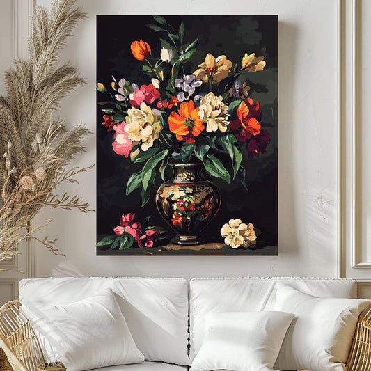 Flowers in a Vase Still Life