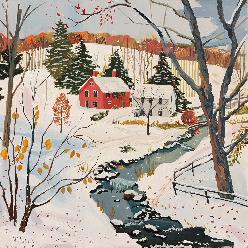 Winter Snow Scenery