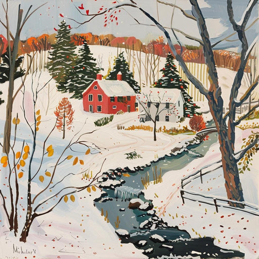 Winter Snow Scenery