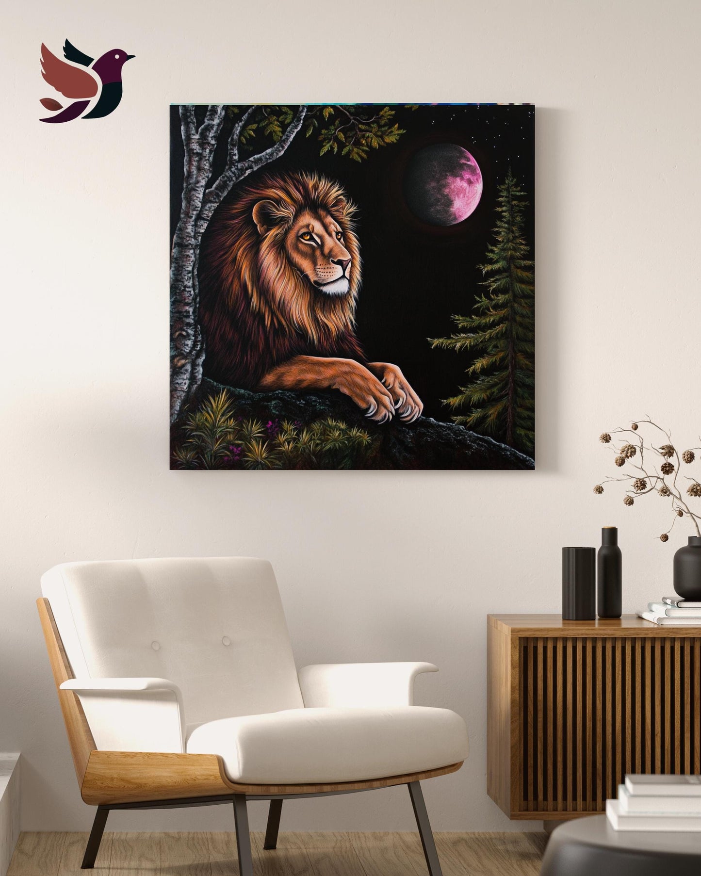 Night Lion Animal