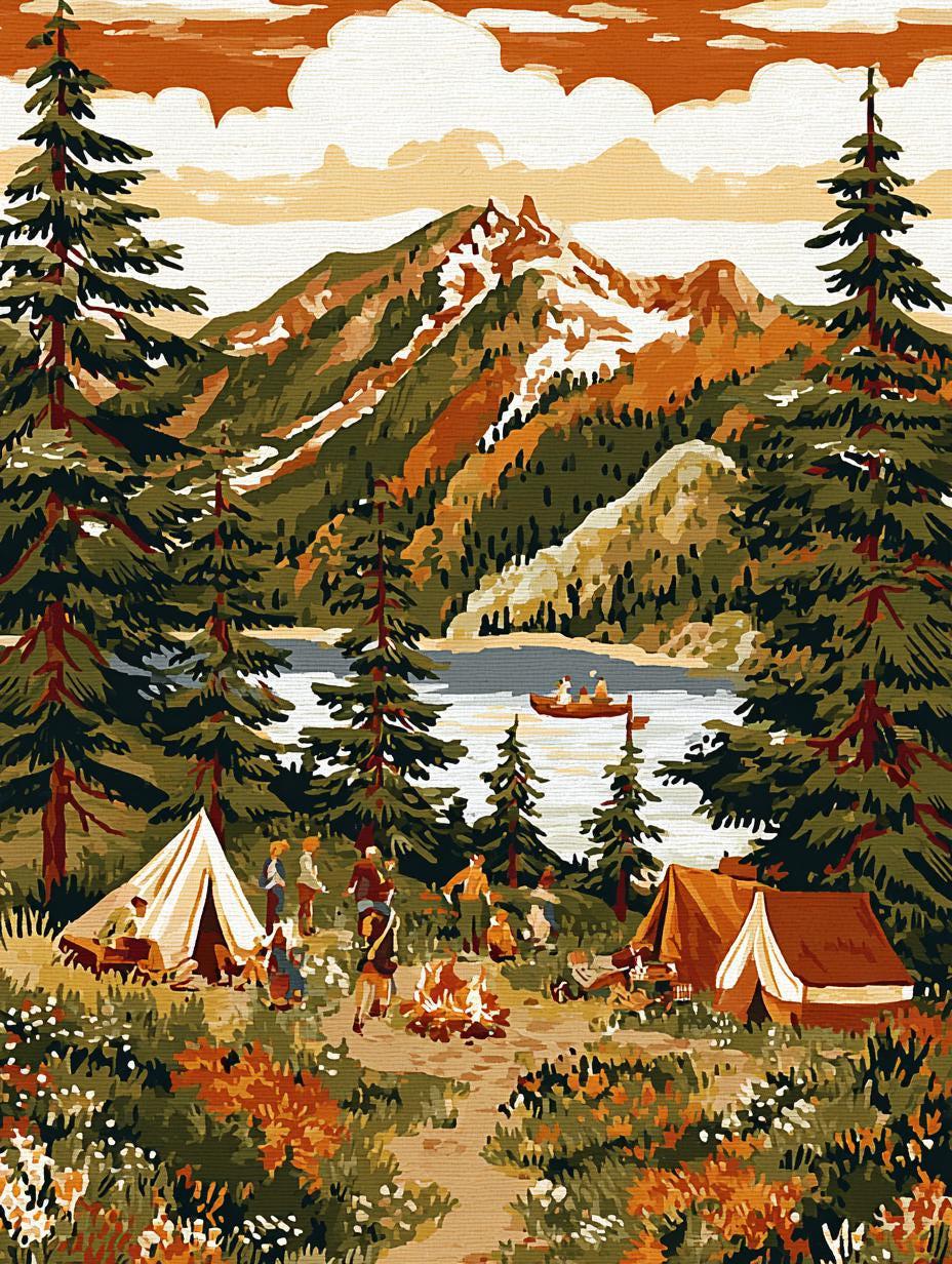 Vintage Camping