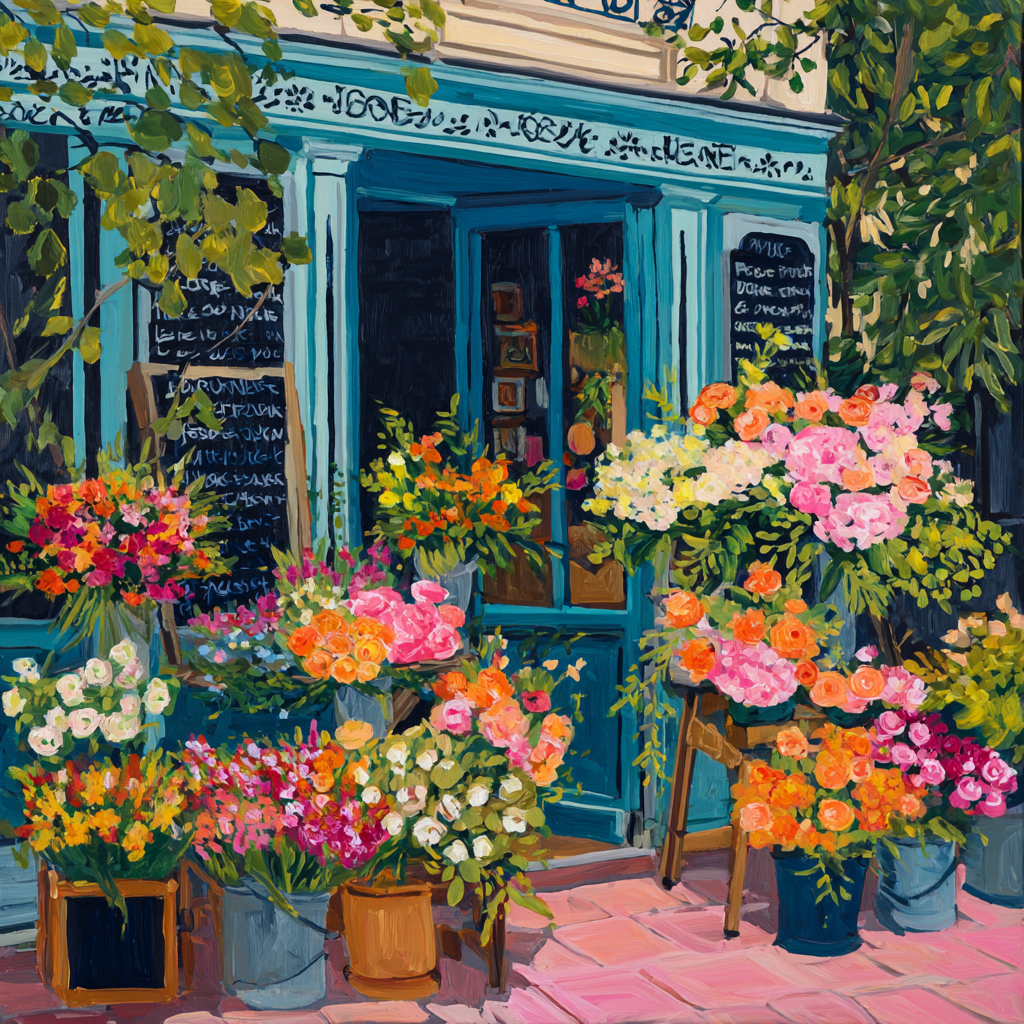 Paint By Numbers Kit – Flower Painting Kit With Acrylic Paint Set & Brushes