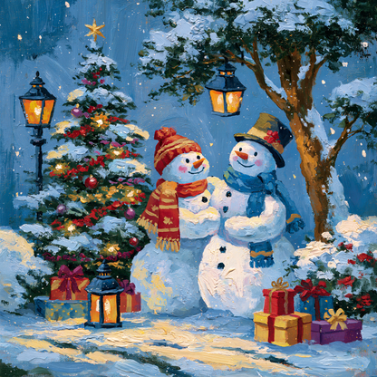 Christmas Winter - Snowman